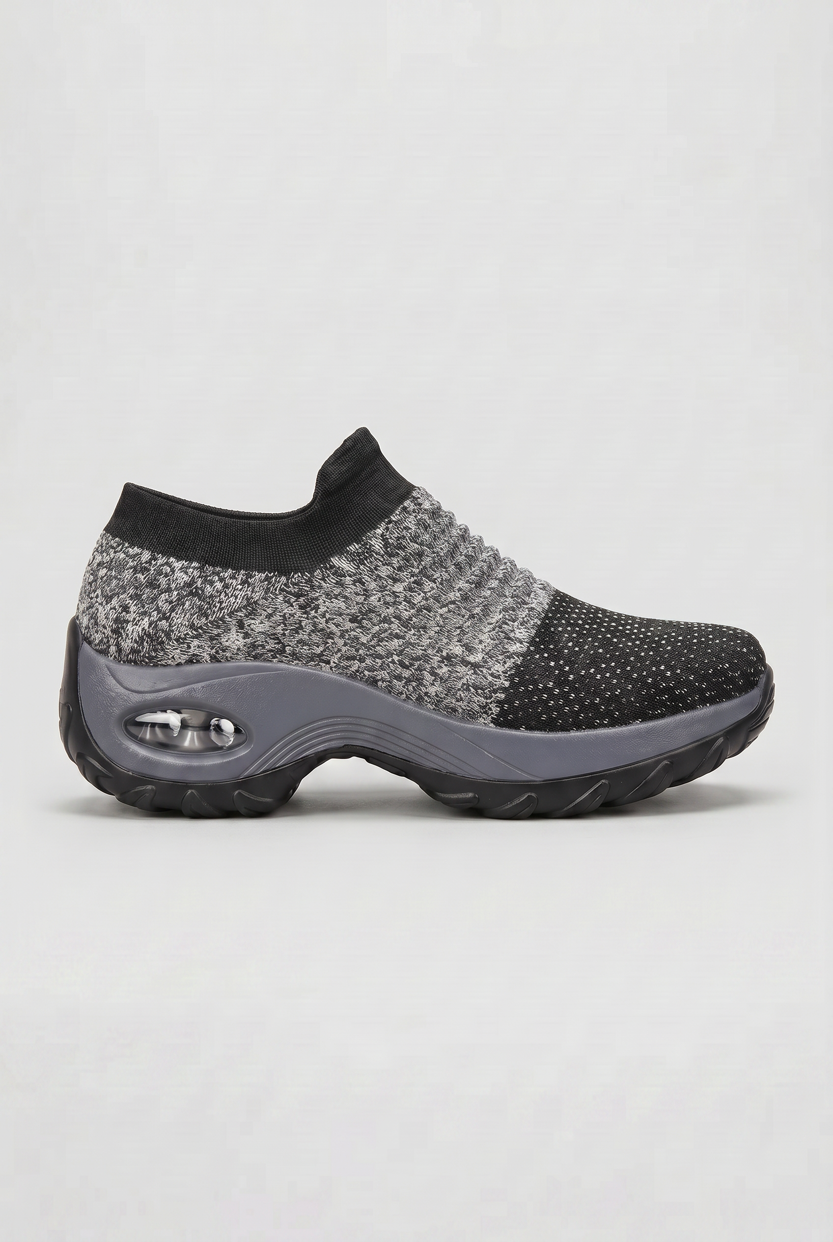 Baskets Femme | Sans Lacets Col Chaussette Semelle Galbée - 5