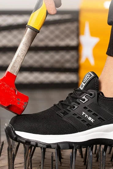 Baskets Homme | À Lacets Embout Renforcé Semelle Épaisse - 5