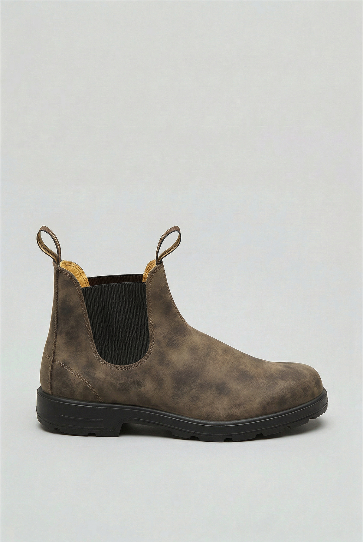 Bottines Homme | Chelsea Aspect Cuir Semelle Crantée - 5