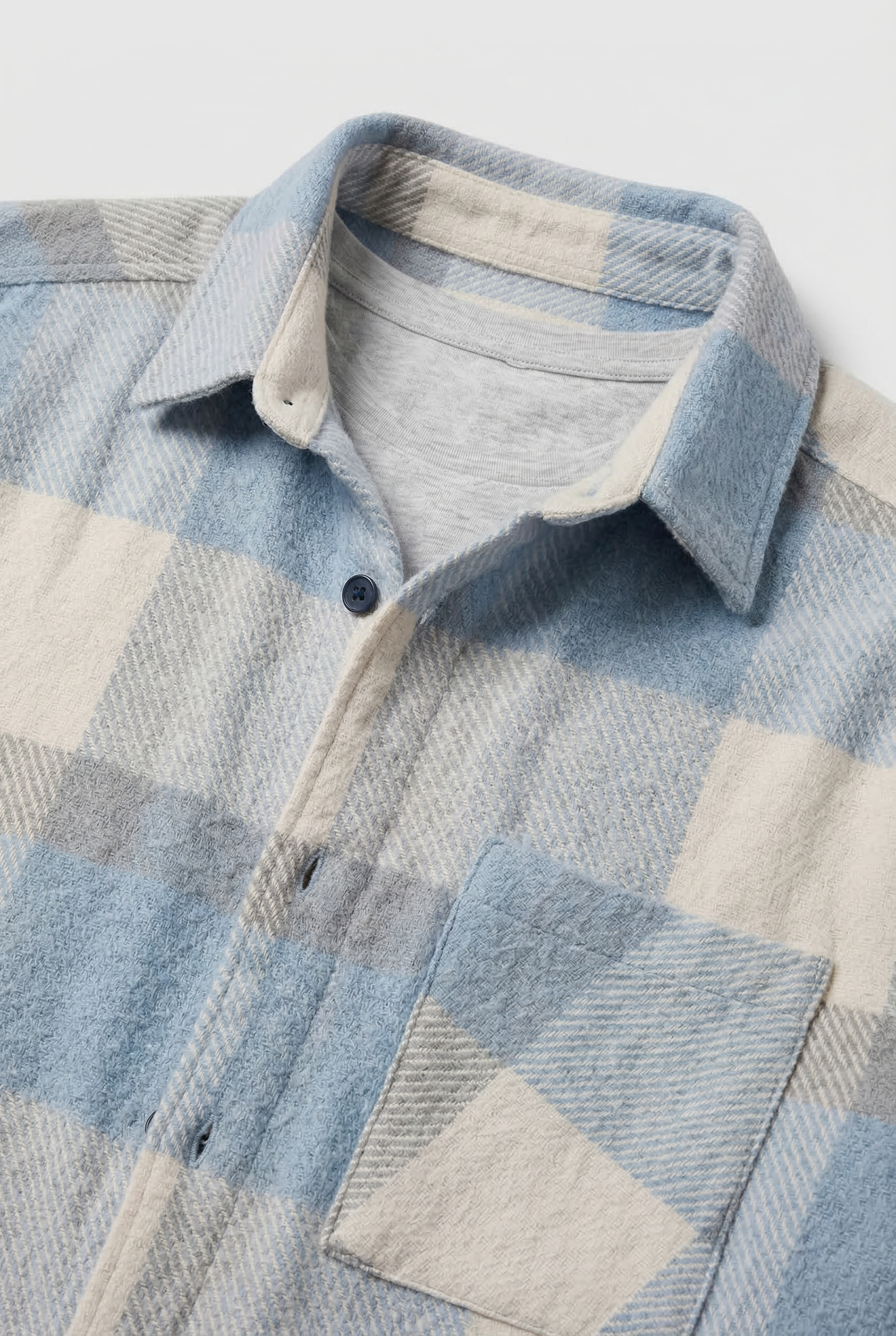 Chemise Homme | Boutonnée Oversize Grands Carreaux - 3