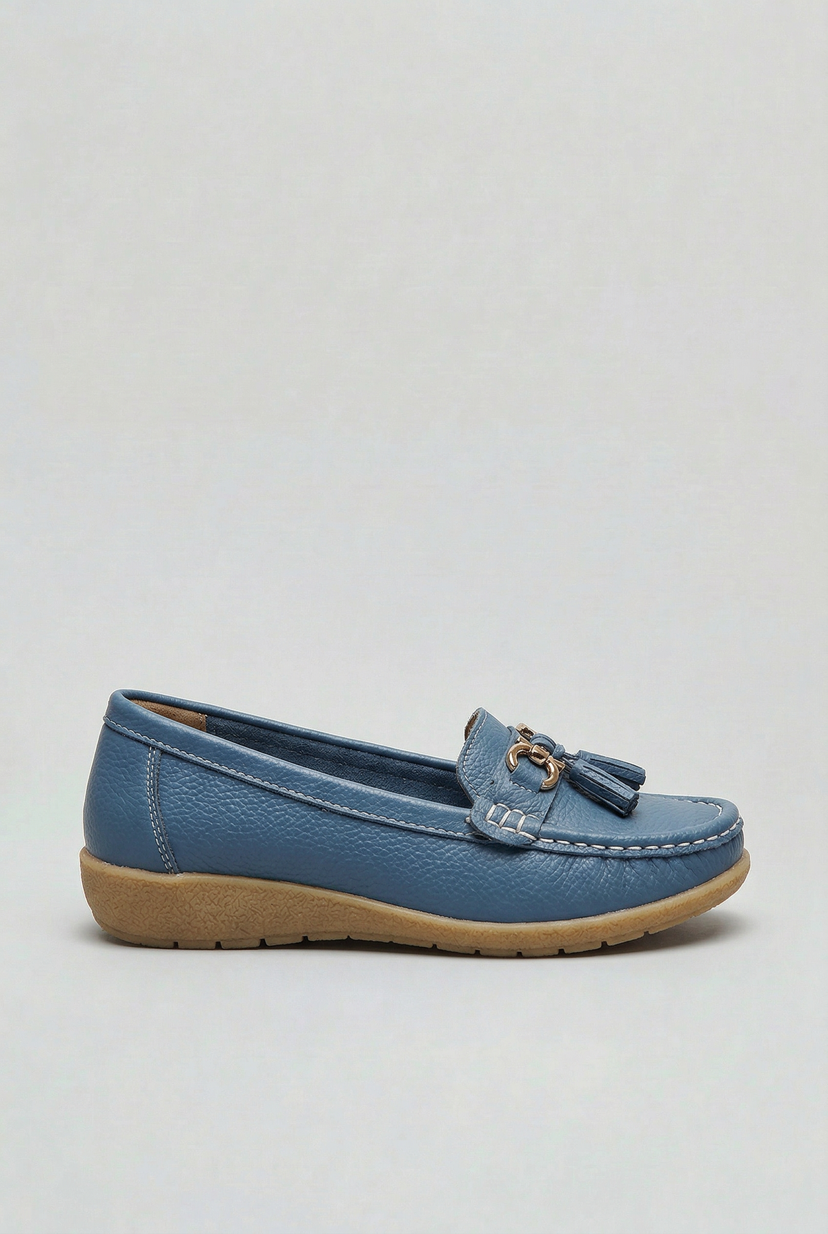 Mocassins Femme | Sans Lacet Glands Semelle Compensée - 1