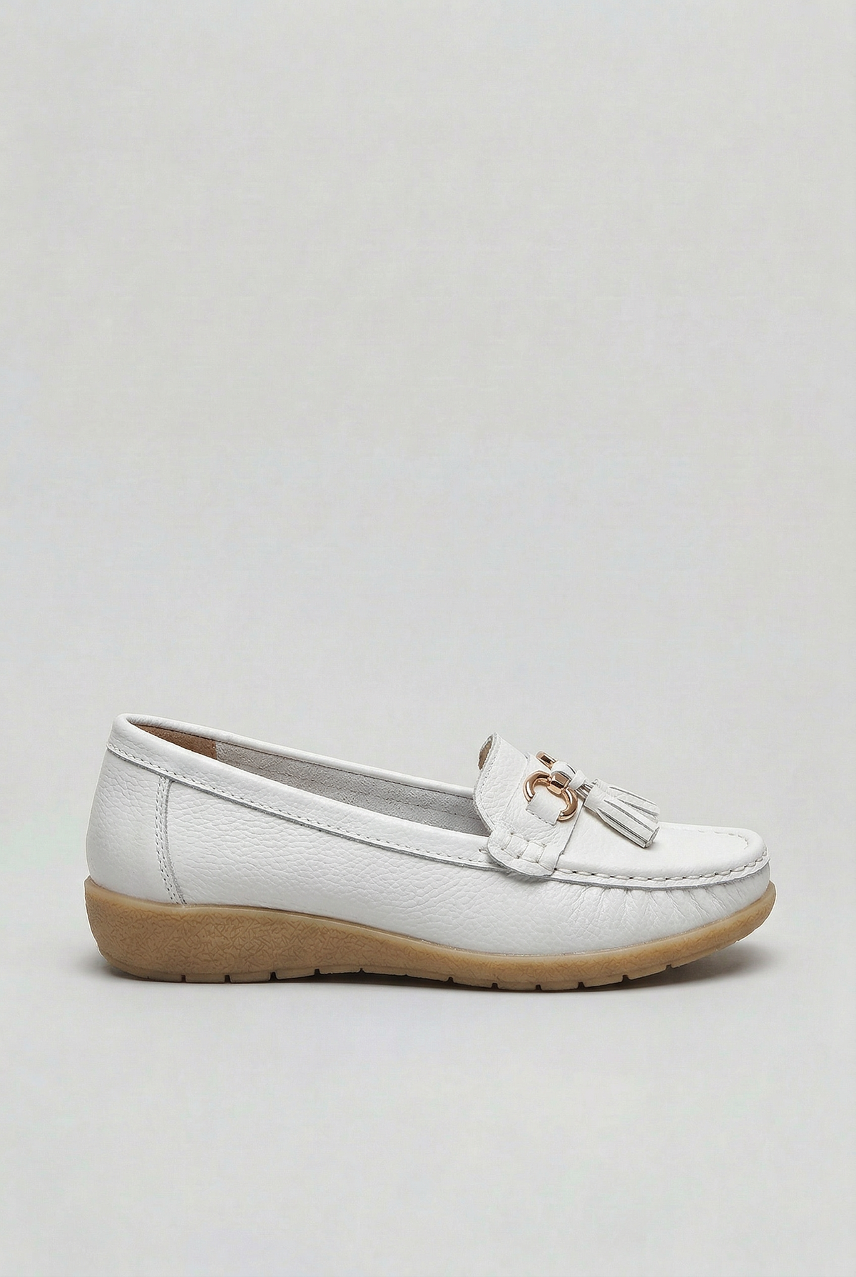 Mocassins Femme | Sans Lacet Glands Semelle Compensée - 12