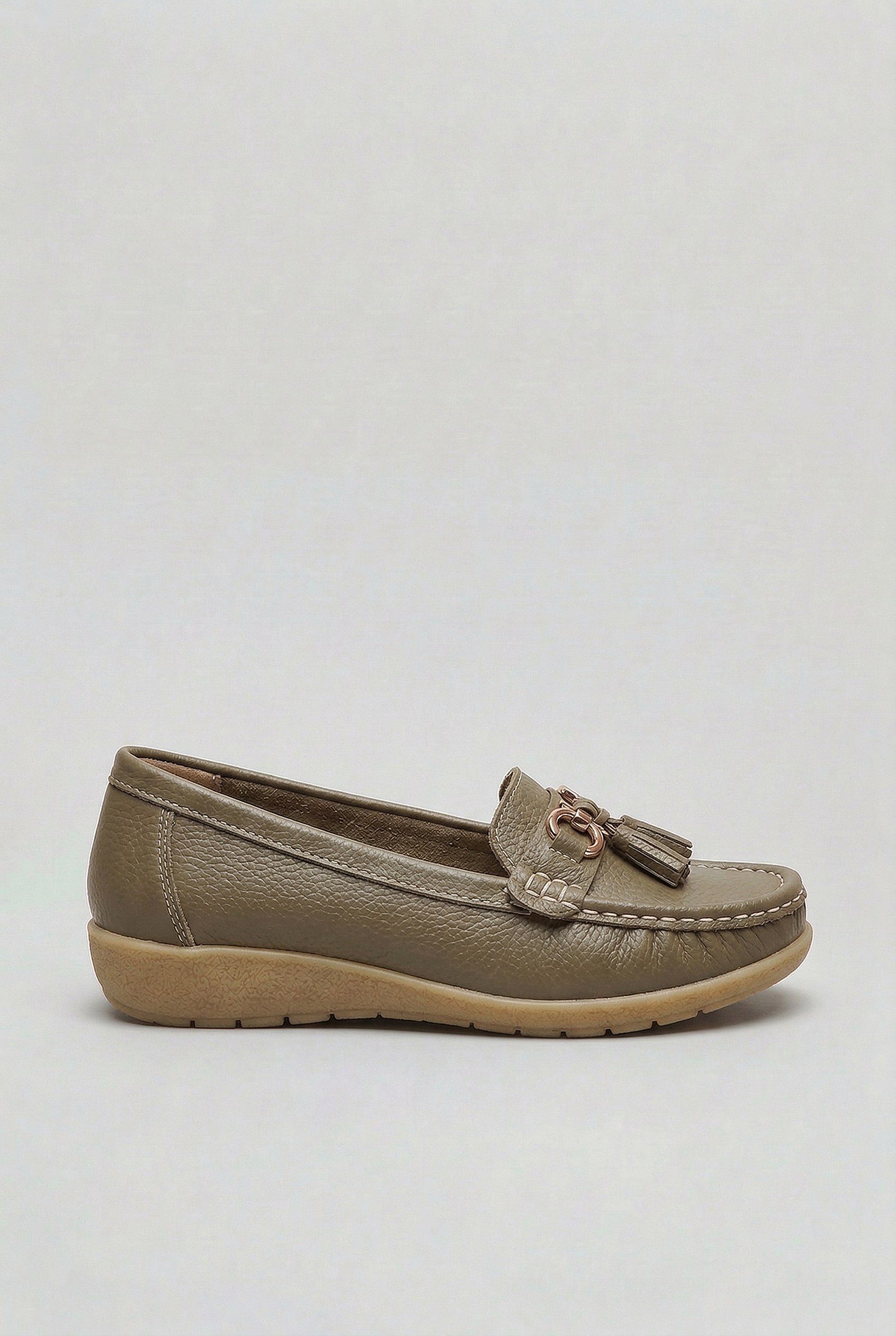 Mocassins Femme | Sans Lacet Glands Semelle Compensée - 6