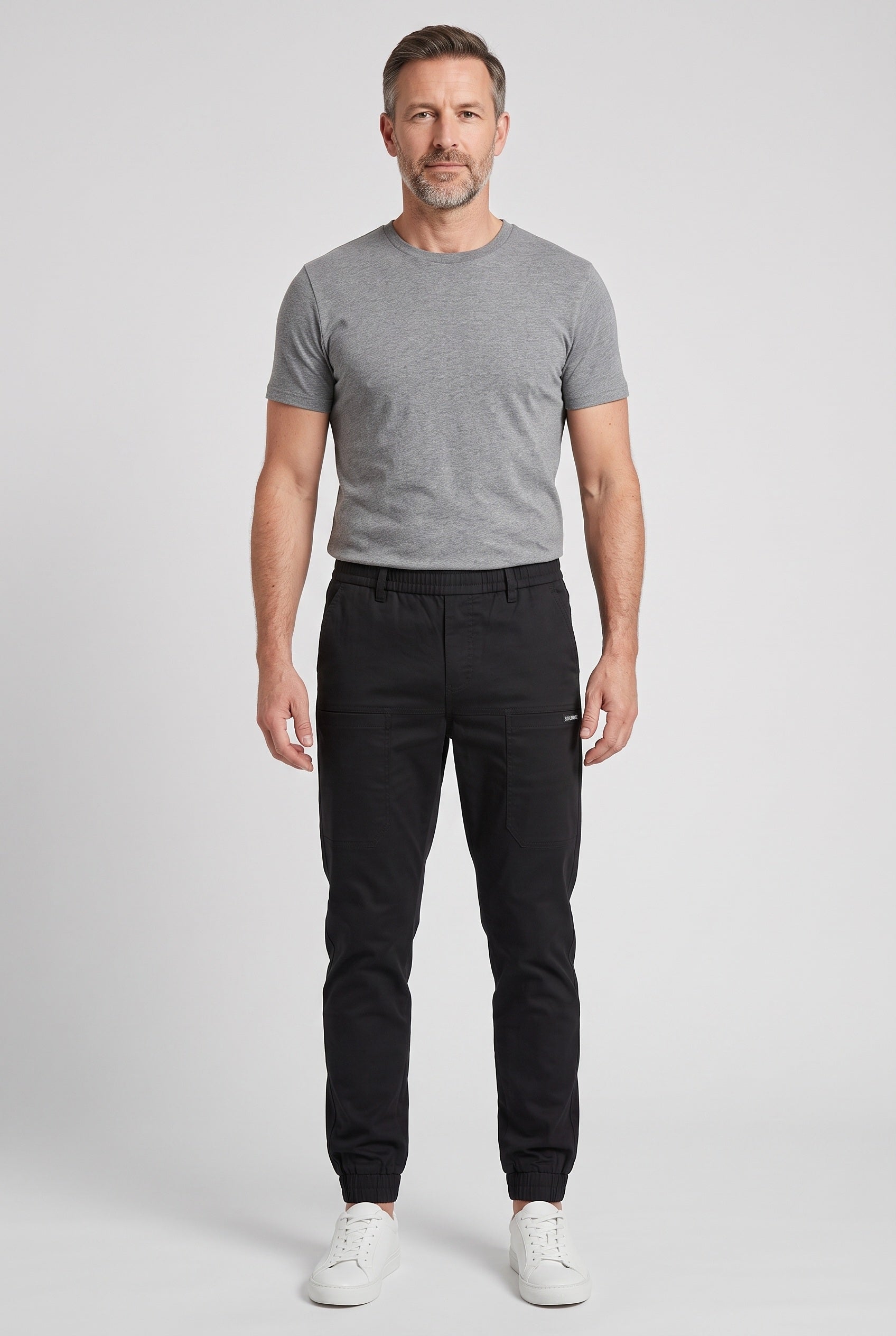 Pantalon Cargo Homme | Taille Élastique Coupe Fuselée Poches Cuisses - 2