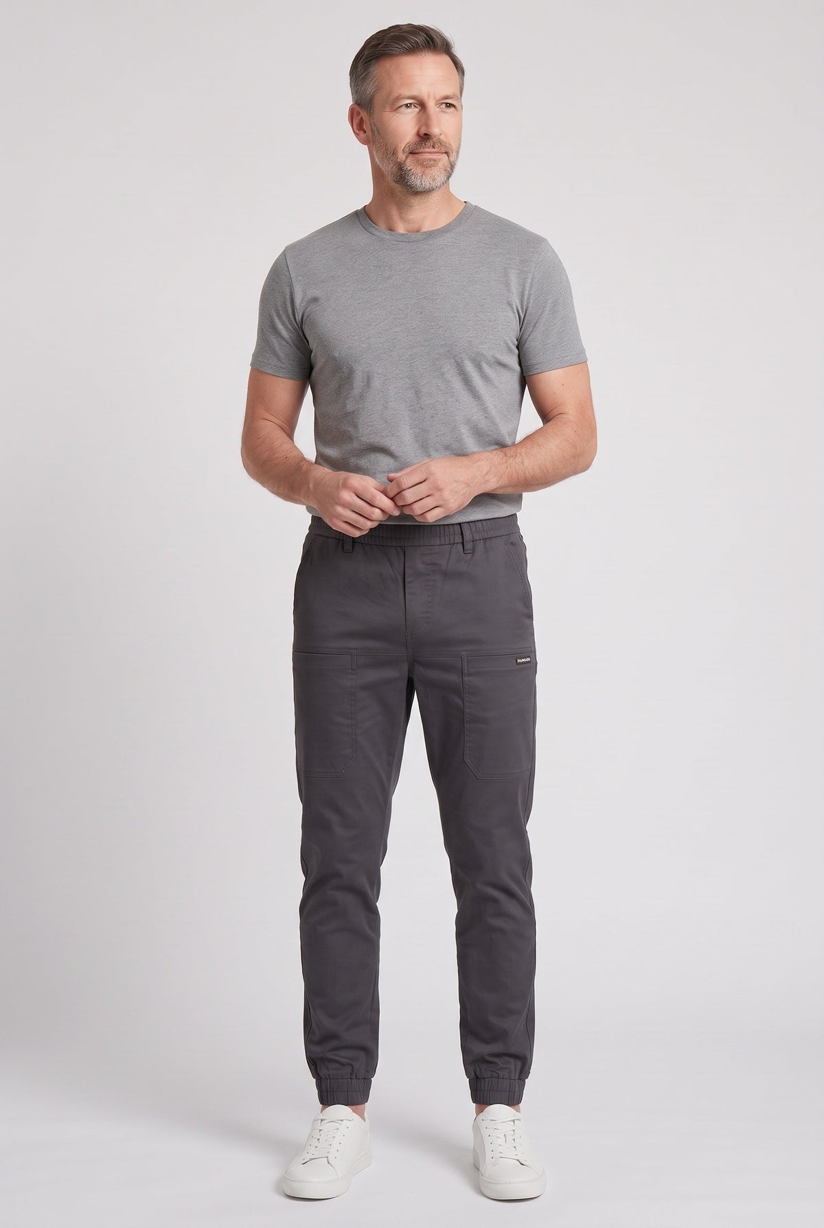 Pantalon Cargo Homme | Taille Élastique Coupe Fuselée Poches Cuisses - 5