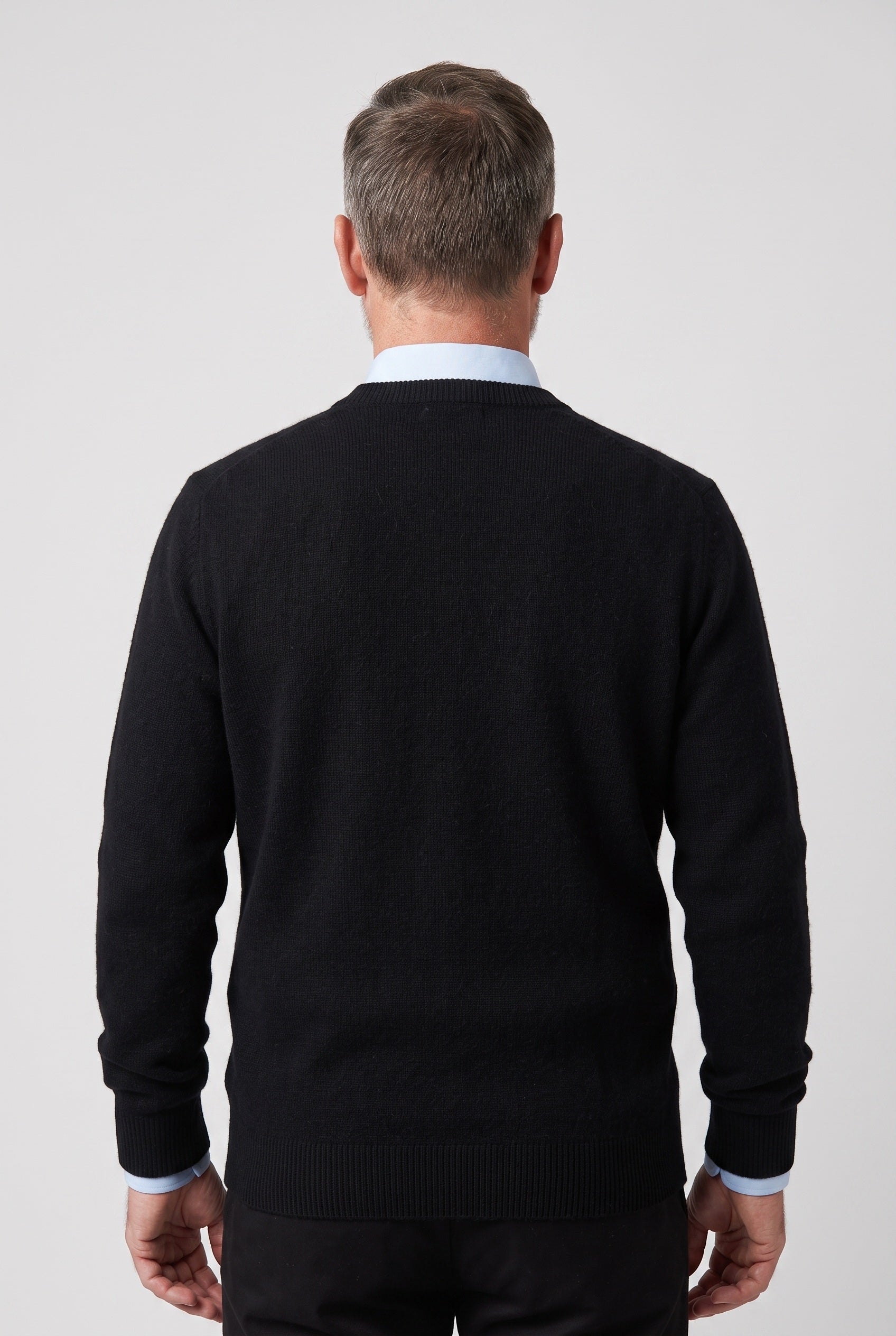 Pull Homme | Col Rond ou Col V Maille Fine Bords Côtelés - 2