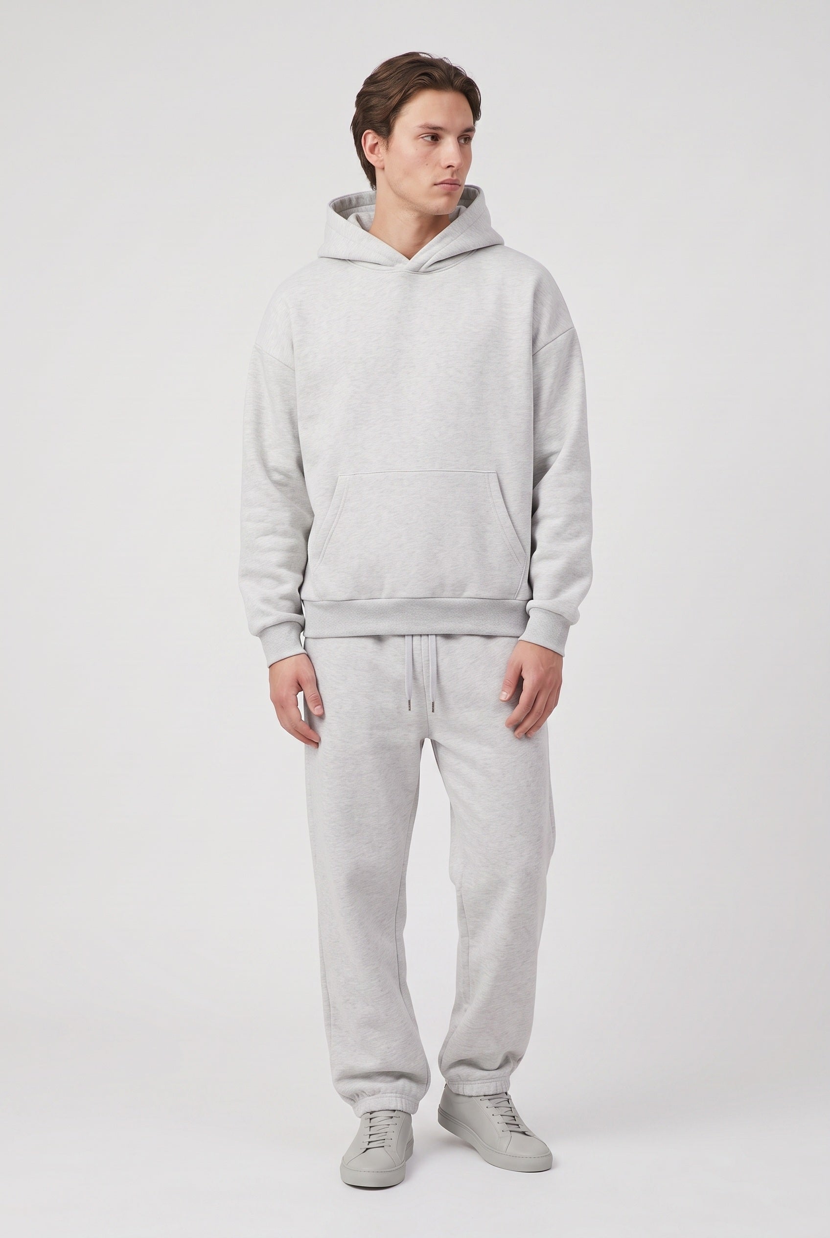 Survêtement Homme | Capuche Doublée Coupe Oversize Poche Kangourou - 6