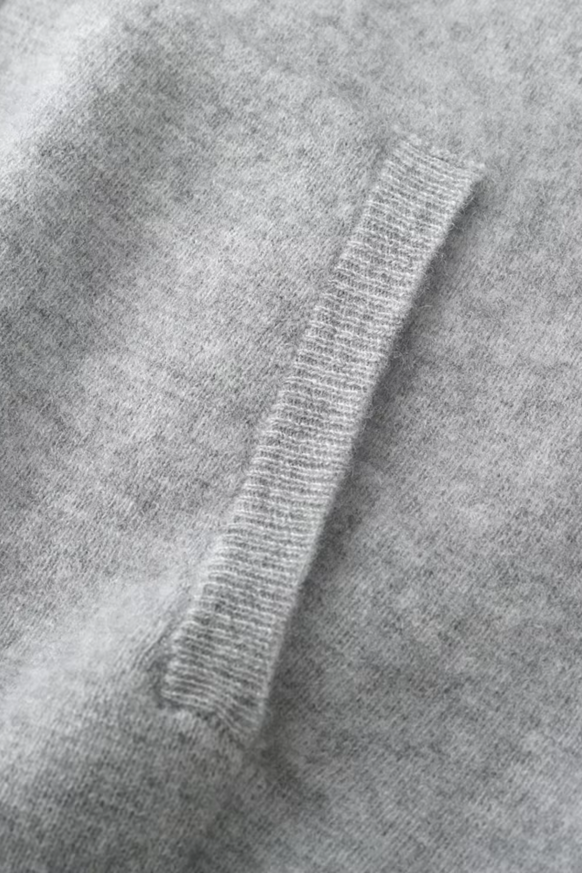 Survêtement Homme | Zip Intégral Capuche Poches Devant Maille Chinée - 5