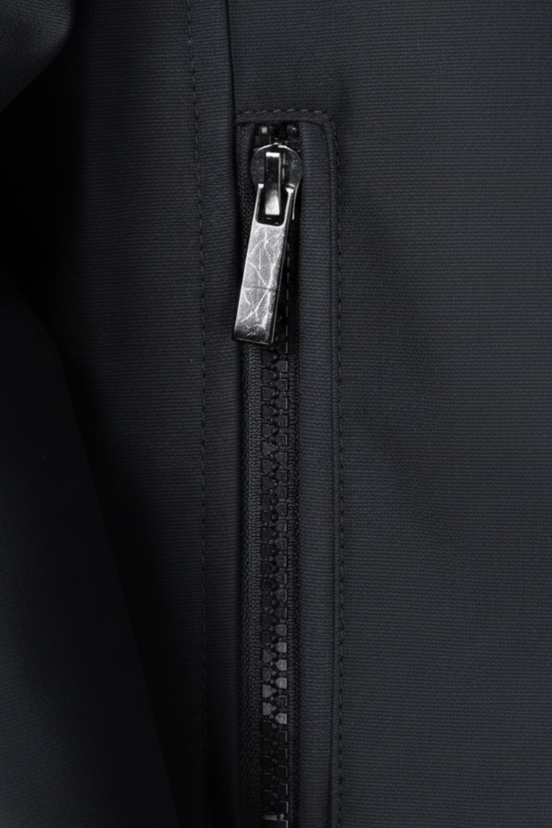 Veste Homme | Bomber Zippé Col Montant Doublure Douce - 4