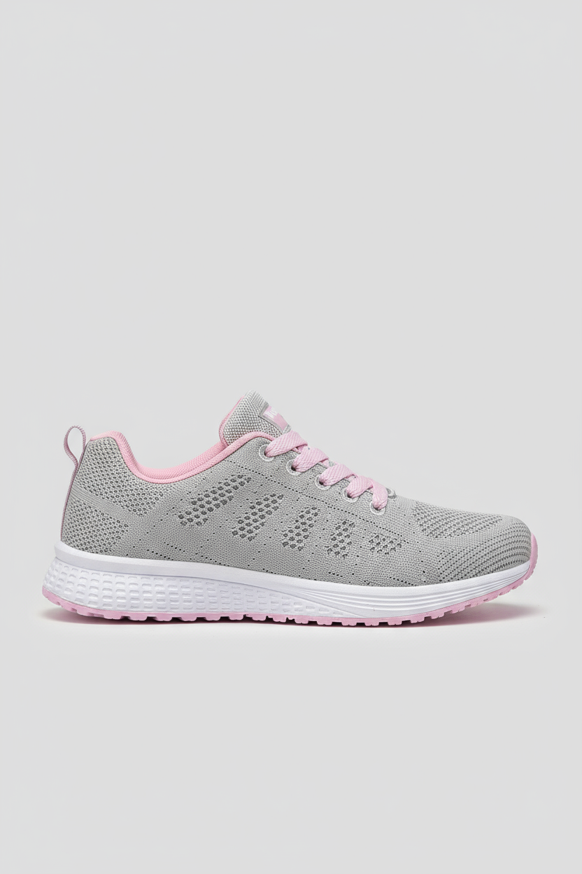 Baskets Femme | À Lacets Maille Respirante Semelle Souple - 8