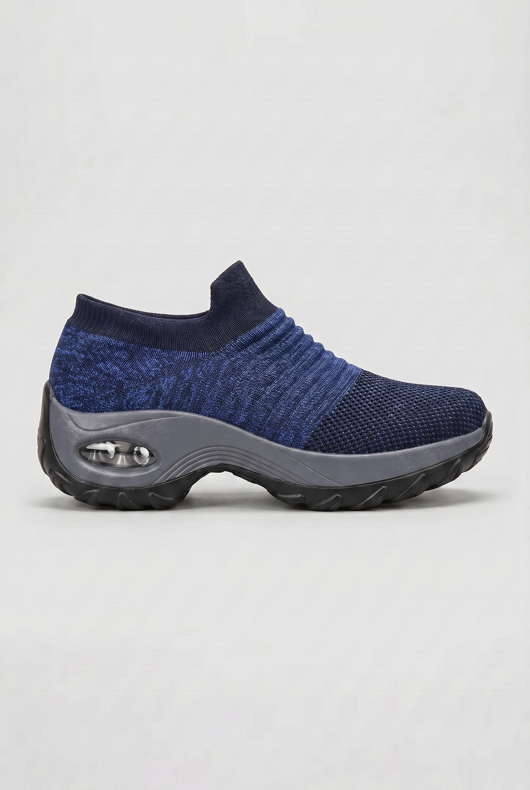 Baskets Femme | Sans Lacets Col Chaussette Semelle Galbée - 12