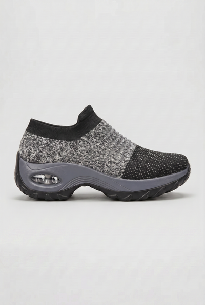 Baskets Femme | Sans Lacets Col Chaussette Semelle Galbée - 5