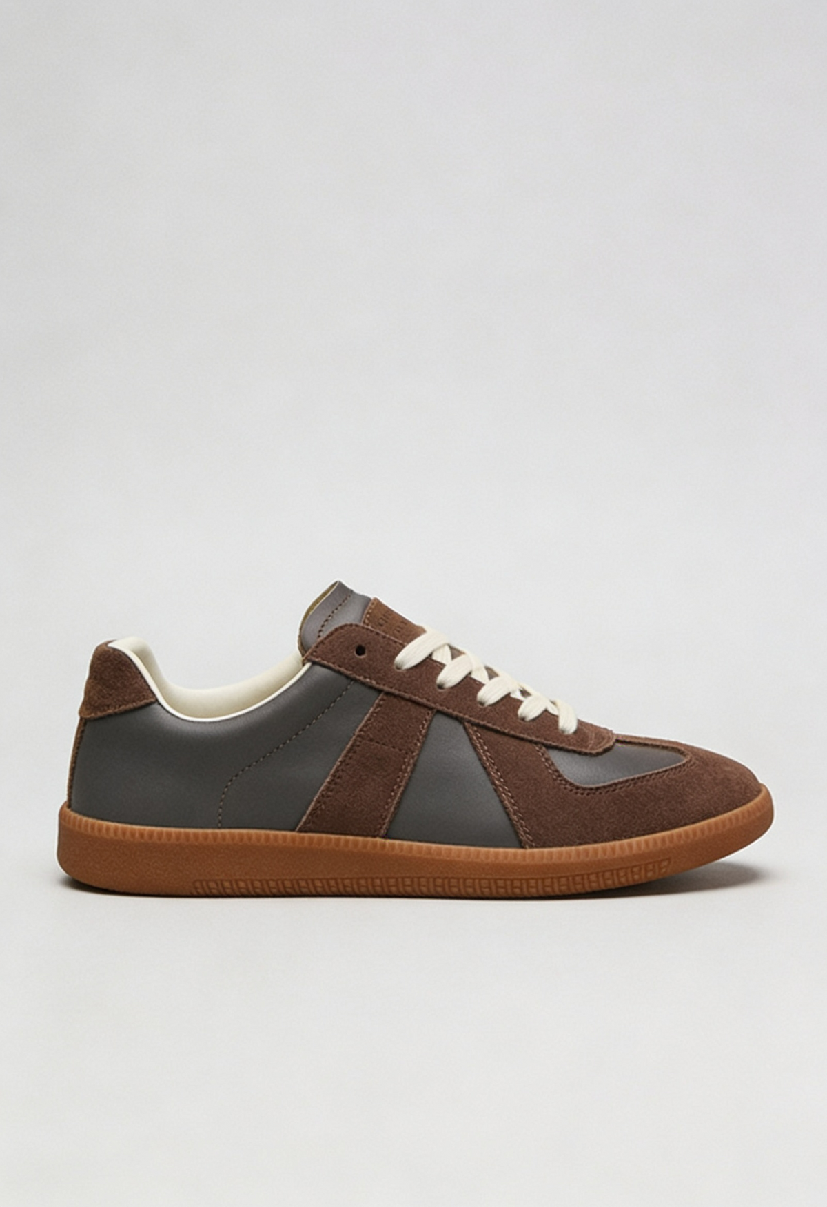 Baskets Homme | À Lacets Aspect Daim Semelle Gomme - 6