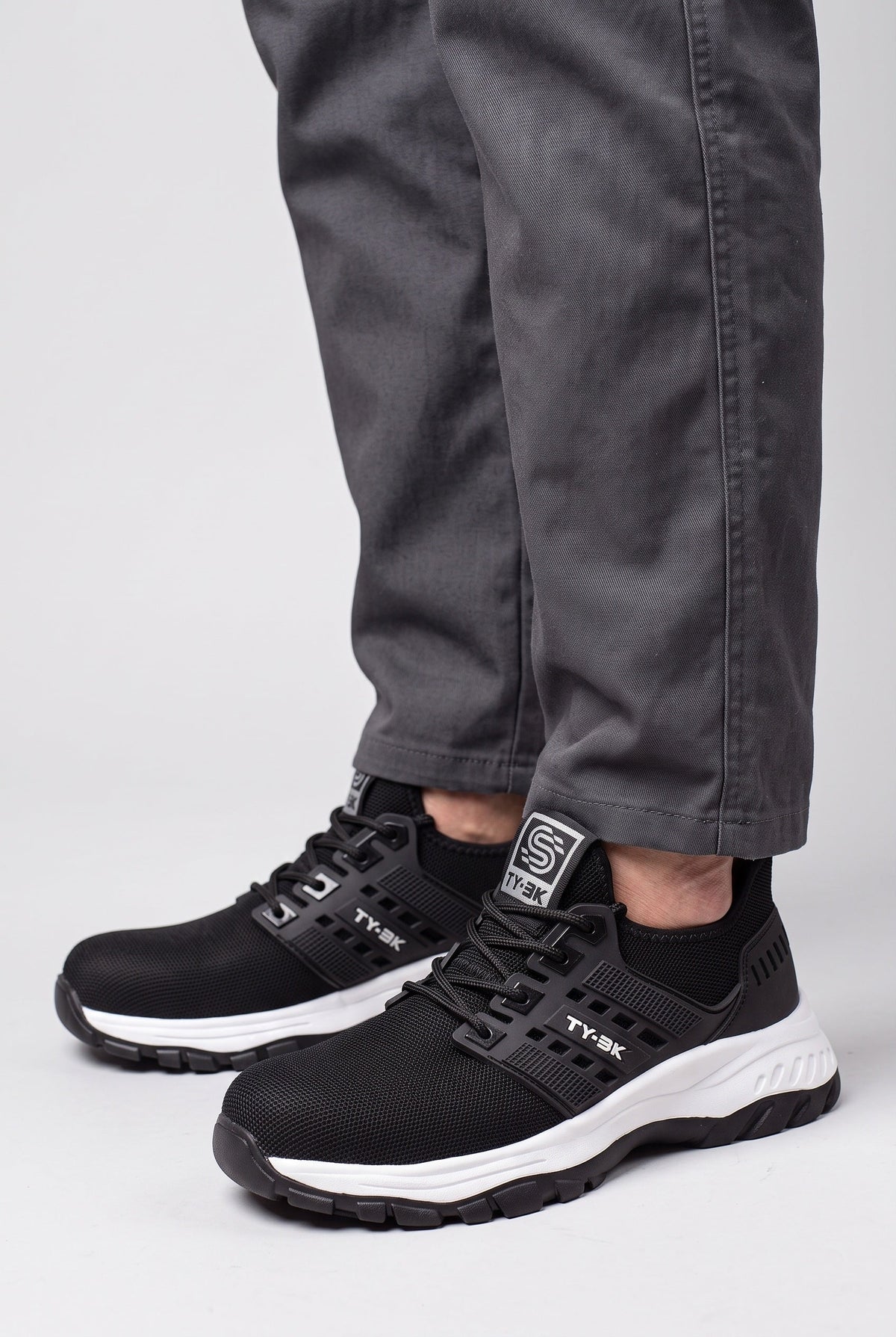 Baskets Homme | À Lacets Embout Renforcé Semelle Épaisse - 3