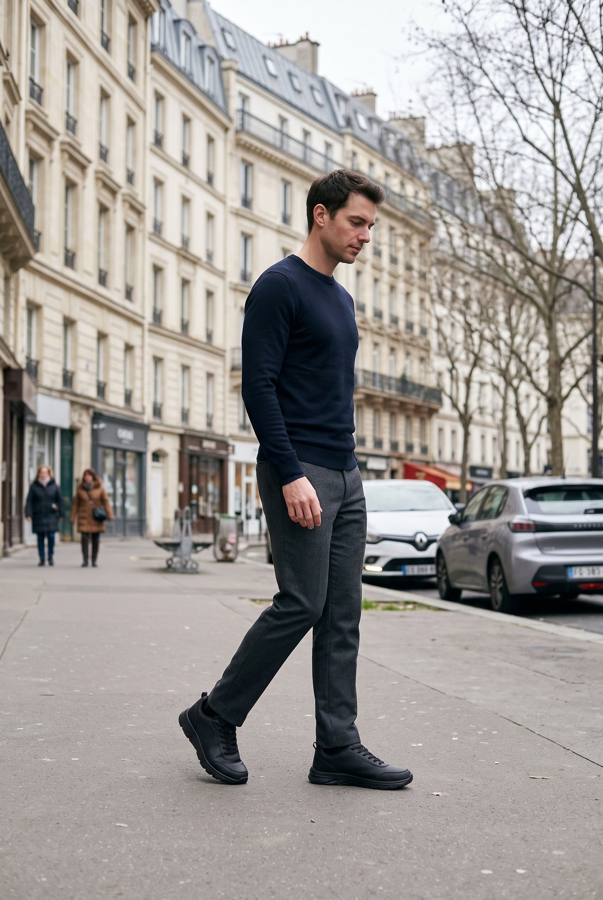 Baskets Homme | À Lacets Tige Sans Coutures Semelle Moulée - 6