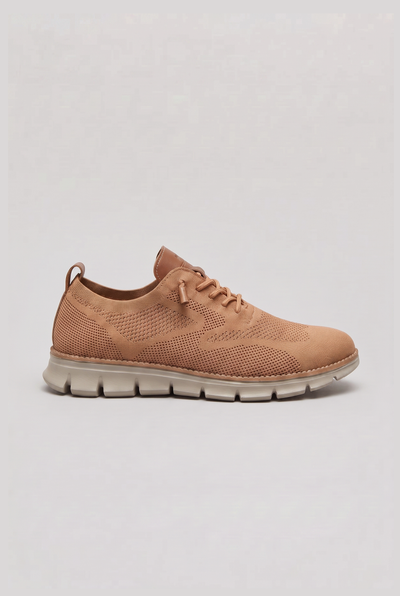 Baskets Homme | Maille Tricotée Motif Brogue Tirettes Doubles - 8