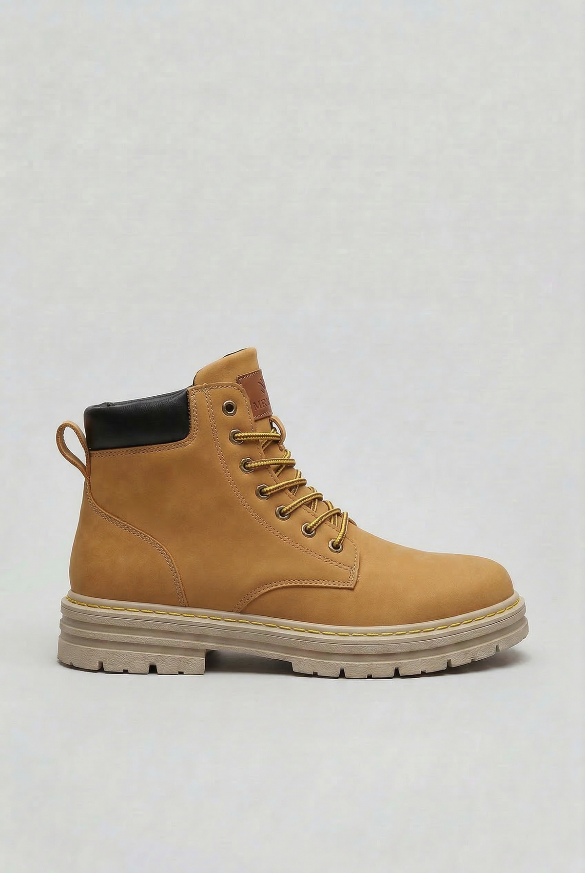 Bottines Homme | À Lacets Semelle Crantée Bout Rond - 7