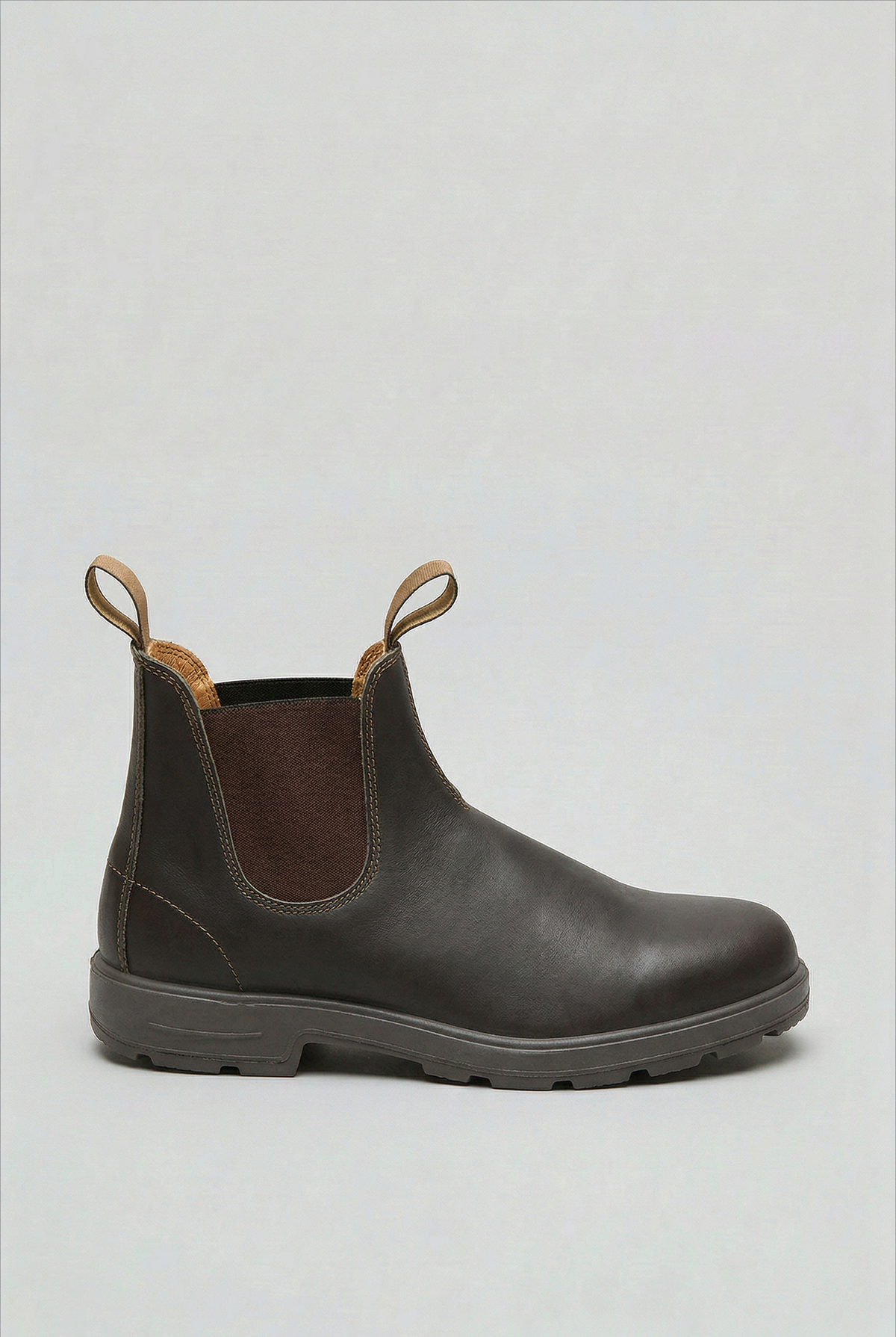 Bottines Homme | Chelsea Aspect Cuir Semelle Crantée - 7
