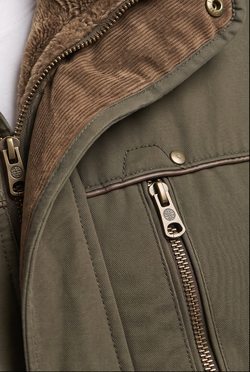 Doudoune Homme | Zip Sous Patte Capuche Amovible Col Montant - 3