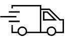 Icône de camion de livraison pour la livraison offerte