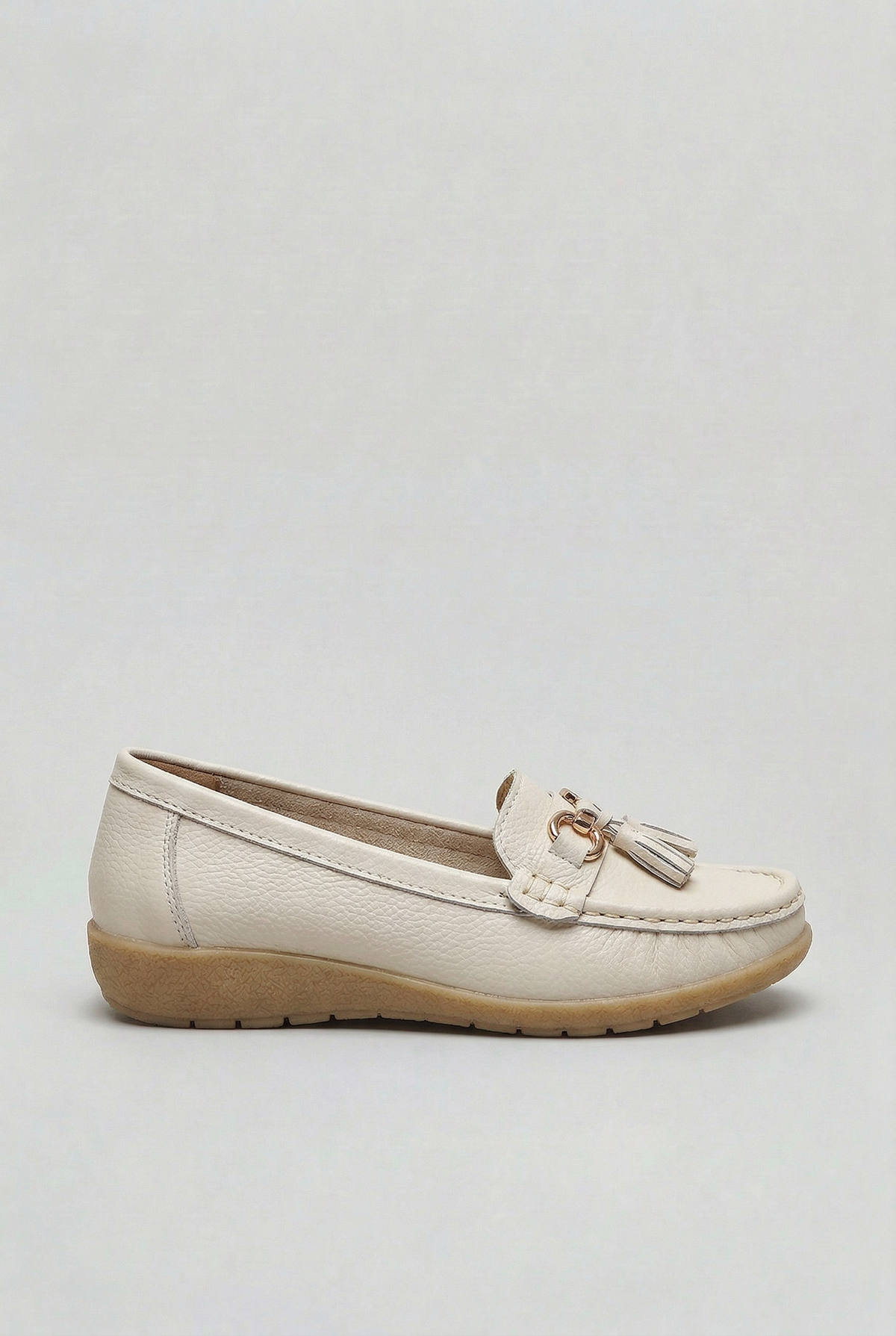 Mocassins Femme | Sans Lacet Glands Semelle Compensée - 10