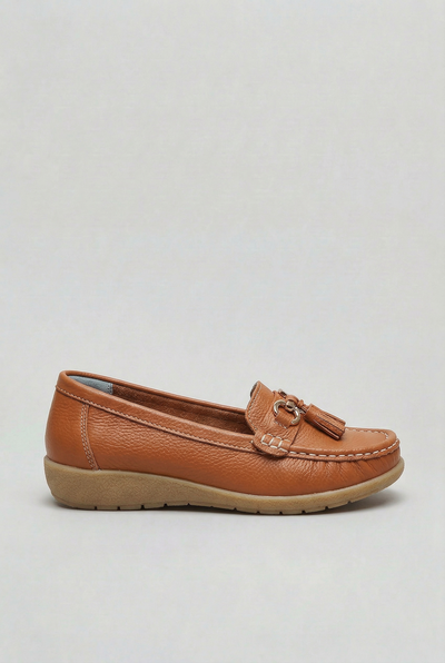 Mocassins Femme | Sans Lacet Glands Semelle Compensée - 7