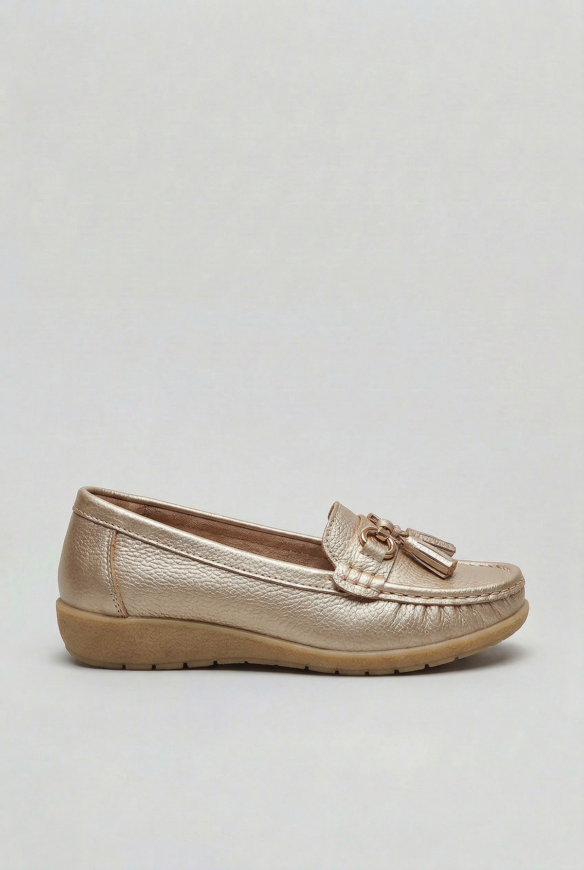 Mocassins Femme | Sans Lacet Glands Semelle Compensée - 9