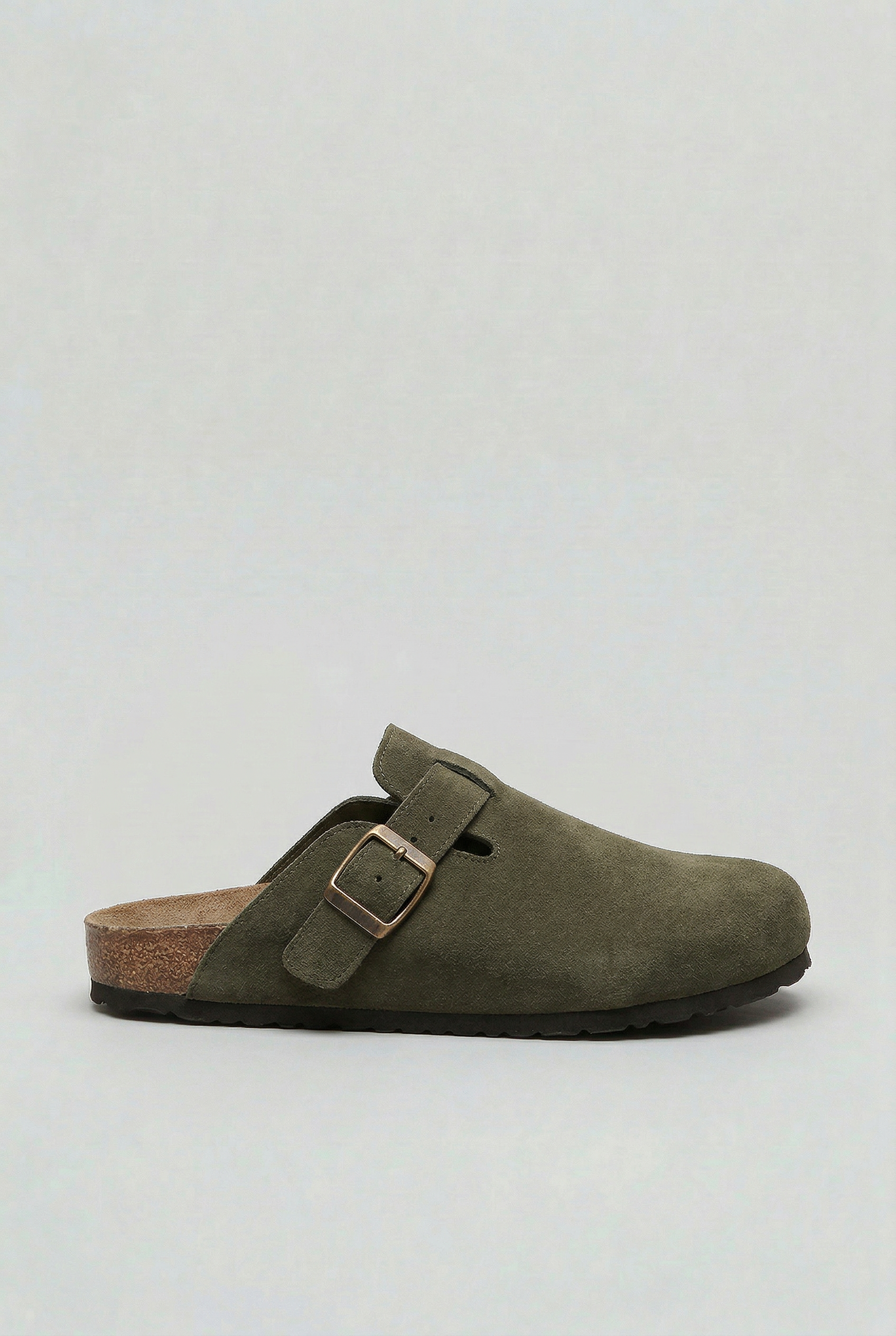 Mules Homme | Boucle Réglable Bout Rond Arrière Ouvert - 1