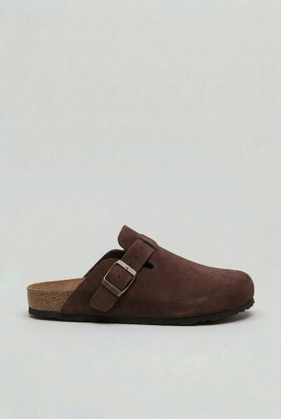 Mules Homme | Boucle Réglable Bout Rond Arrière Ouvert - 5
