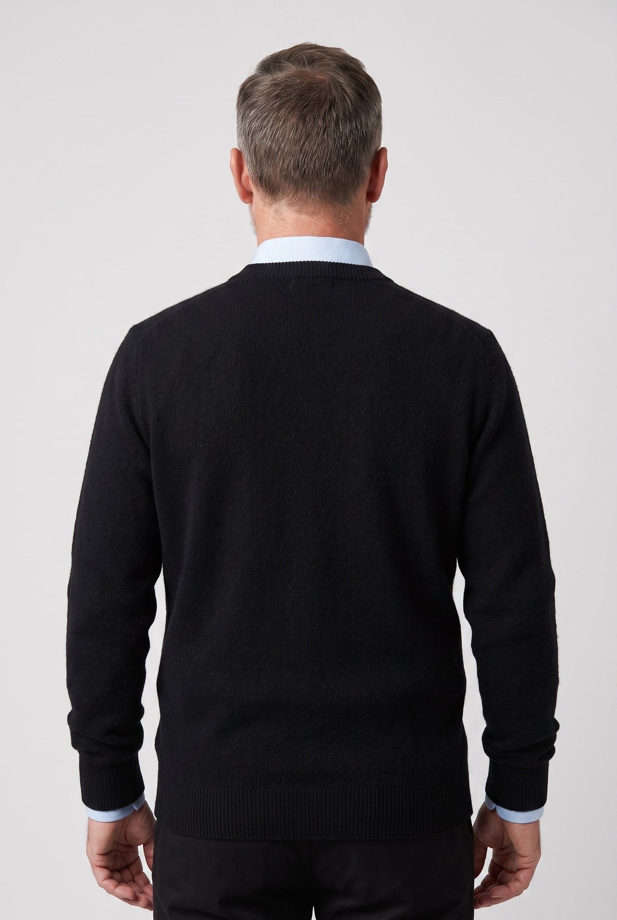 Pull Homme | Col Rond ou Col V Maille Fine Bords Côtelés - 2