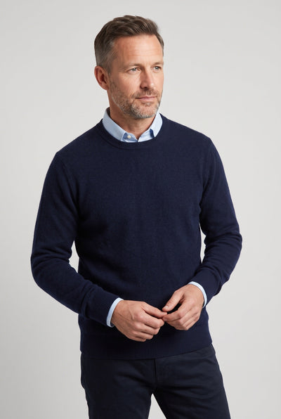 Pull Homme | Col Rond ou Col V Maille Fine Bords Côtelés - 6