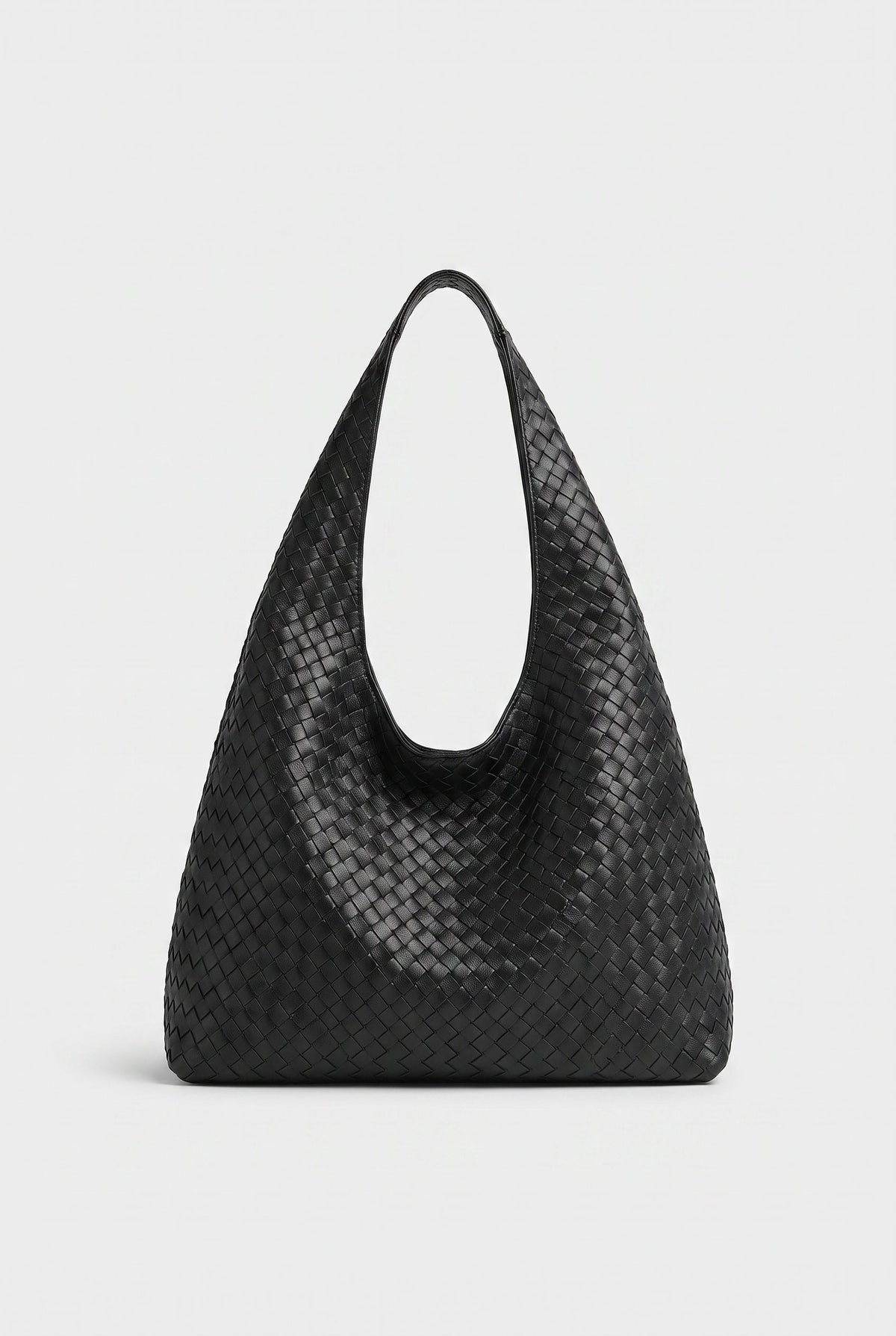 Sac à Main Femme | Porté Épaule Effet Tressé Anse Large - 3