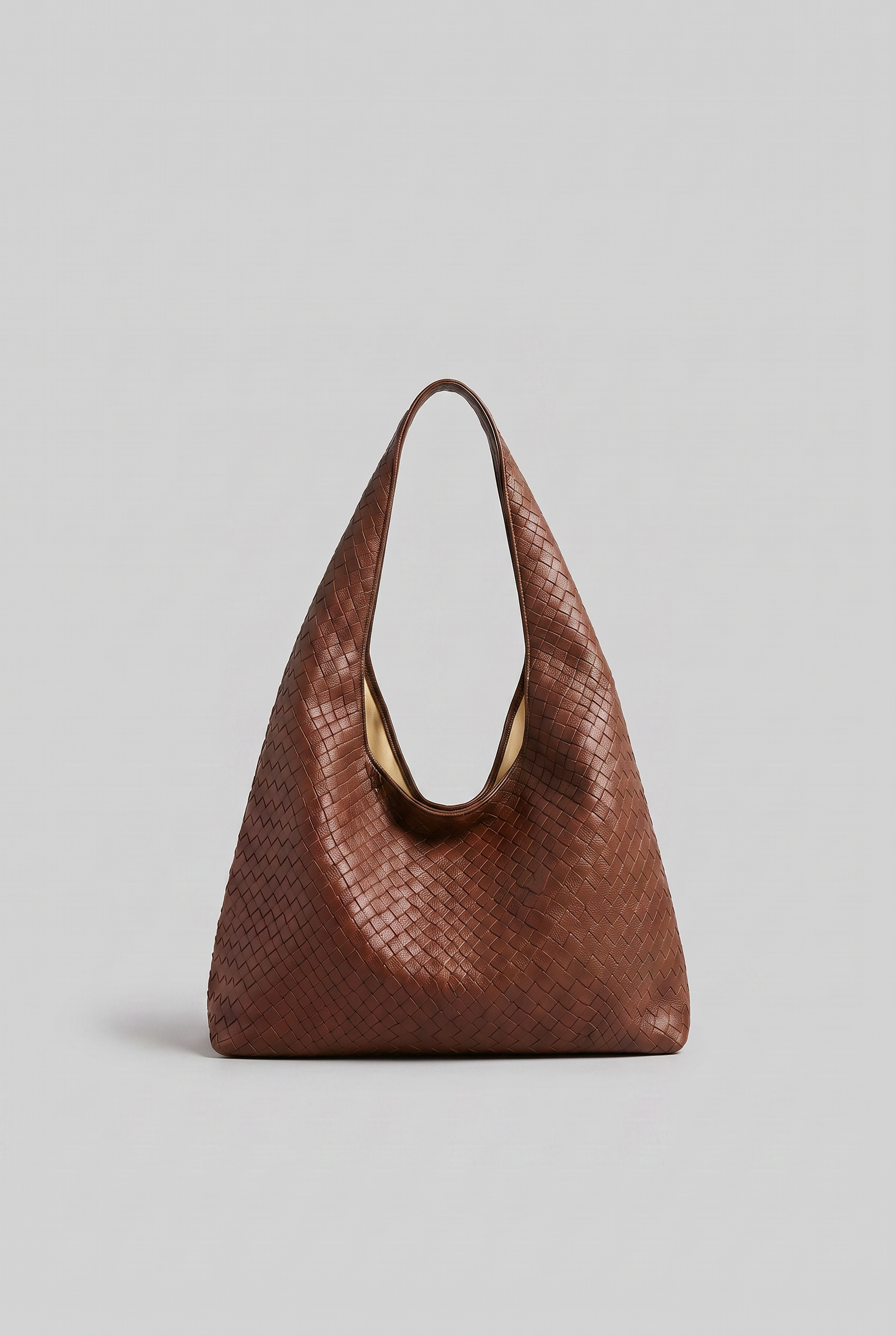 Sac à Main Femme | Porté Épaule Effet Tressé Anse Large - 4
