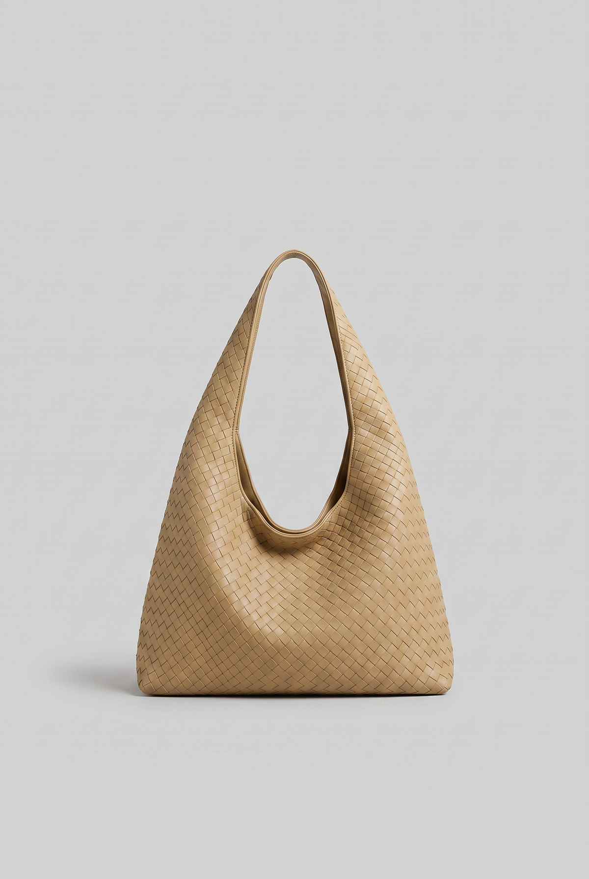 Sac à Main Femme | Porté Épaule Effet Tressé Anse Large - 6