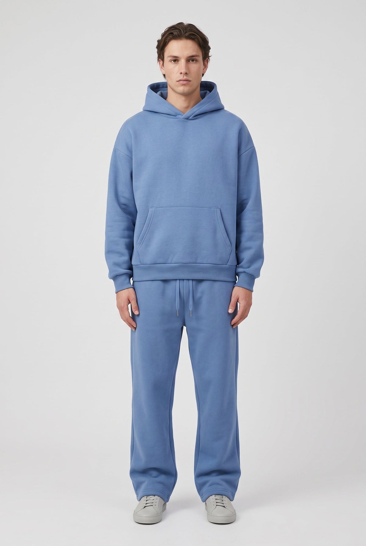 Survêtement Homme | Capuche Doublée Coupe Oversize Poche Kangourou - 1