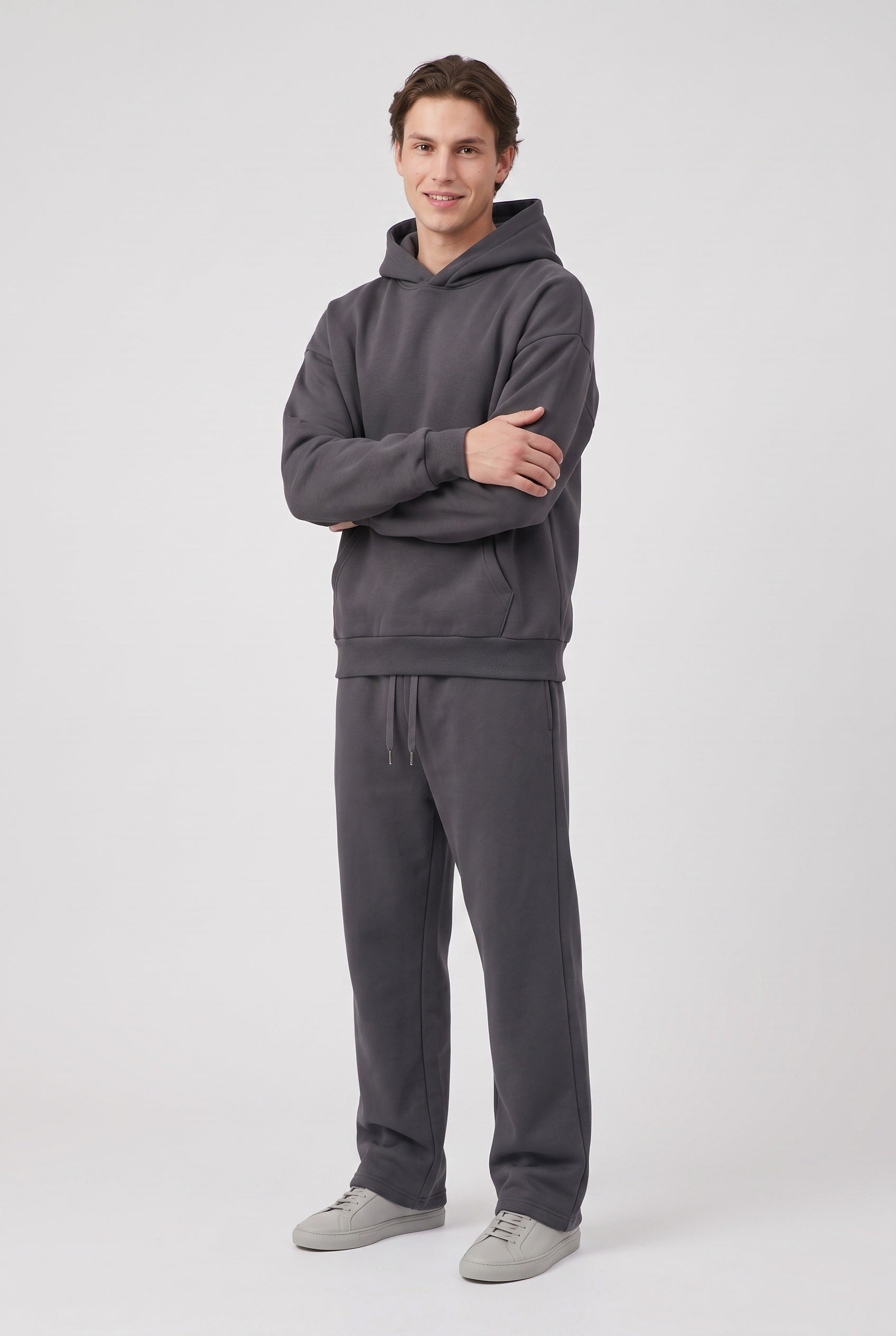 Survêtement Homme | Capuche Doublée Coupe Oversize Poche Kangourou - 9