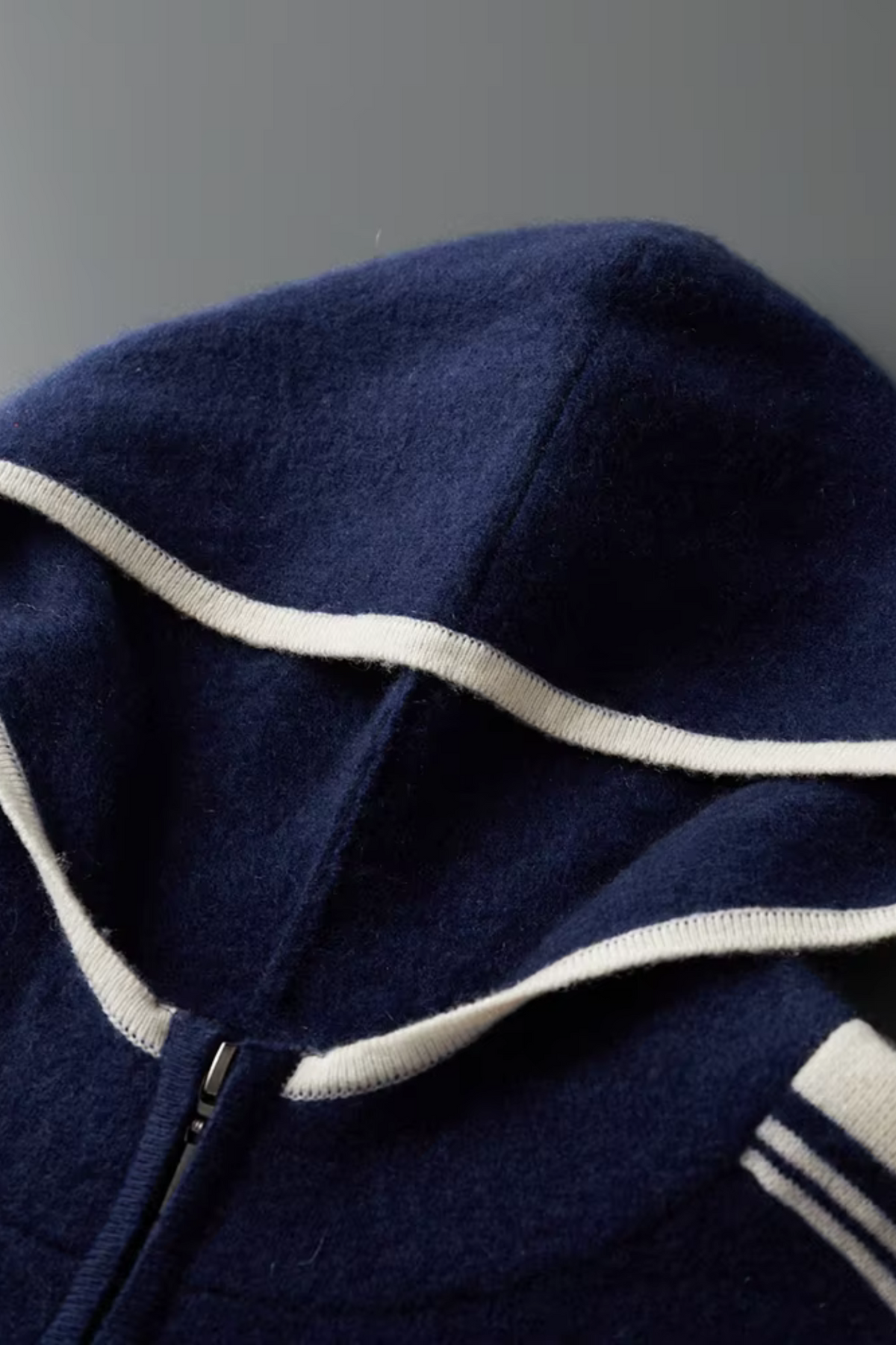 Survêtement Homme | Zip Intégral Capuche Doublée Bandes Latérales - 4