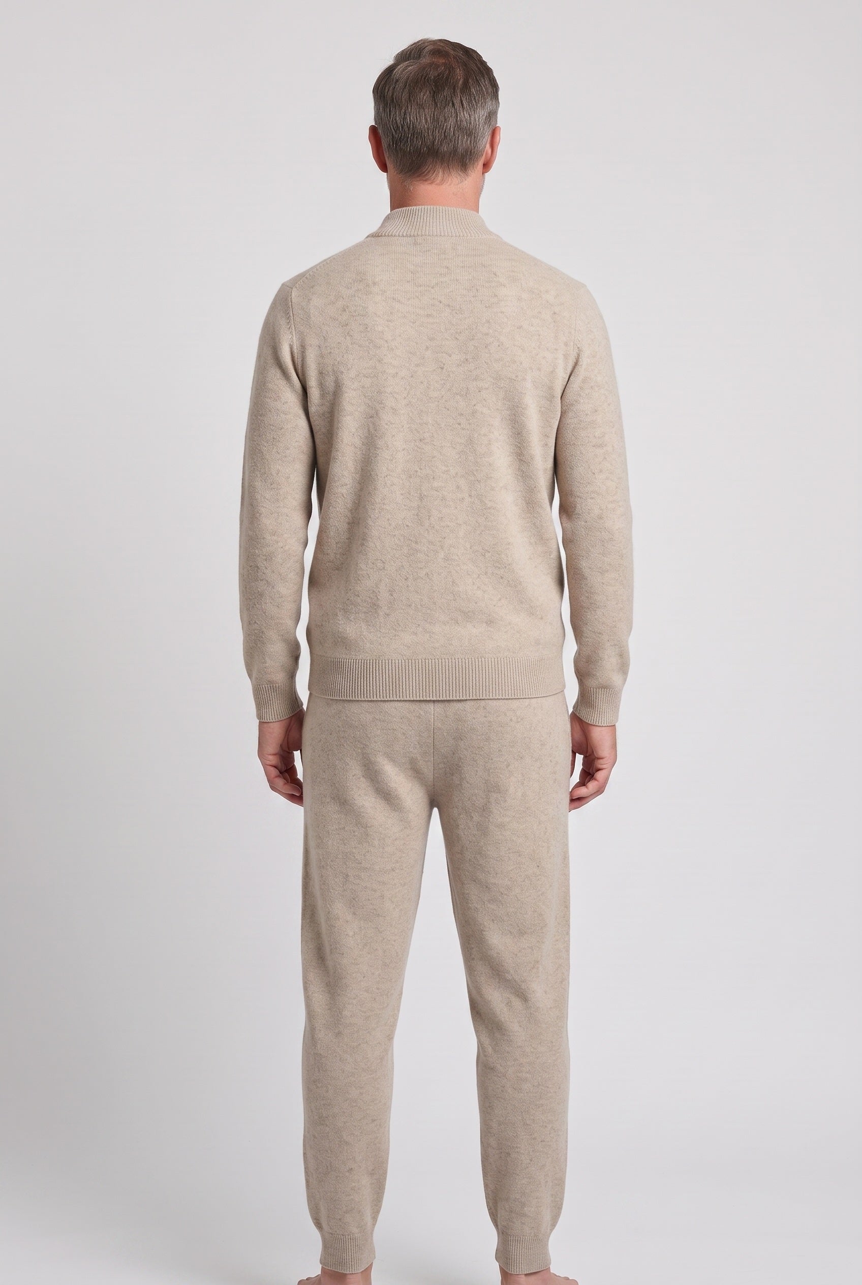Survêtement Homme | Zip Intégral Col Cheminée Pli Marqué - 2