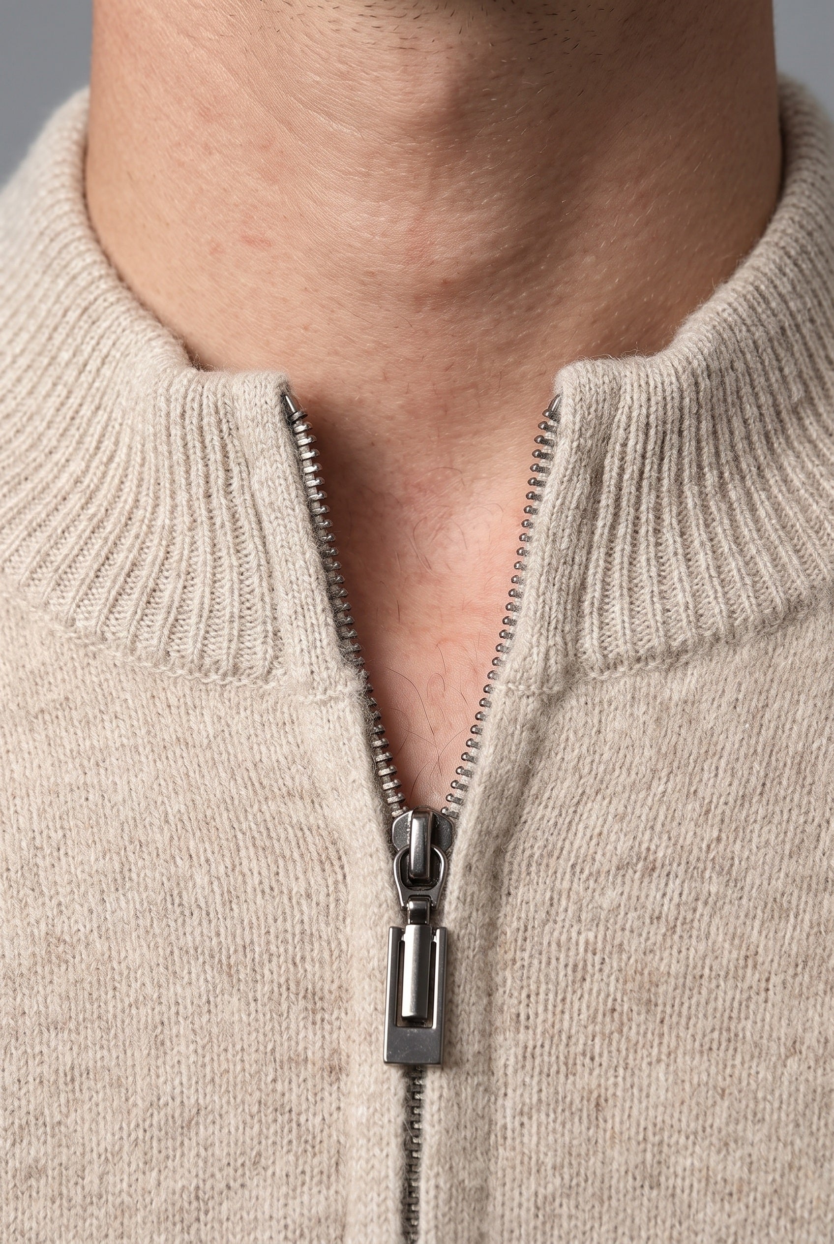 Survêtement Homme | Zip Intégral Col Cheminée Pli Marqué - 3