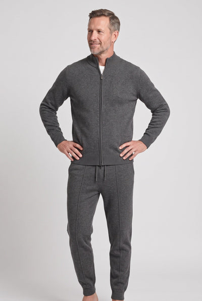 Survêtement Homme | Zip Intégral Col Cheminée Pli Marqué - 5