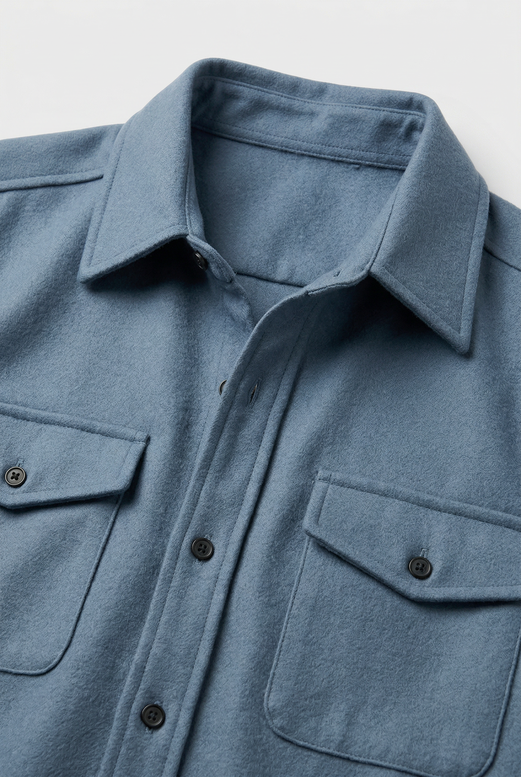 Veste Homme | Boutonnée Poches Poitrine à Rabat Col Pointu - 3