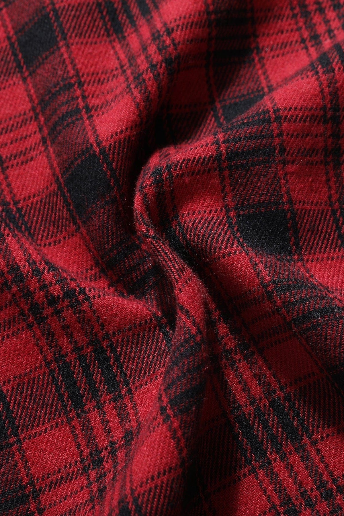 Veste Homme | Boutons Pression Doublure À Carreaux Col Chemise - 5