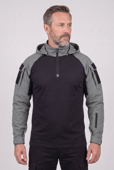 Veste Homme | Col Zippé Capuche Fixe Poches Sur Manches - 6