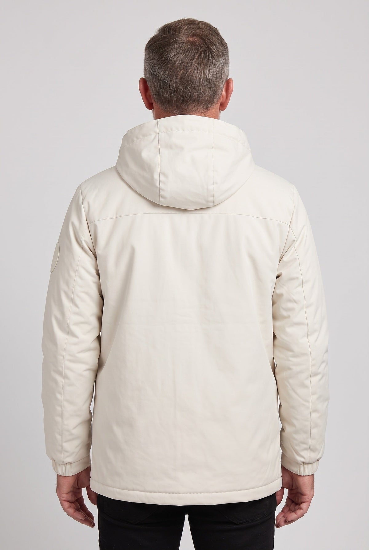 Veste Homme | Déperlante Zippée Capuche Amovible Poches À Rabat - 2